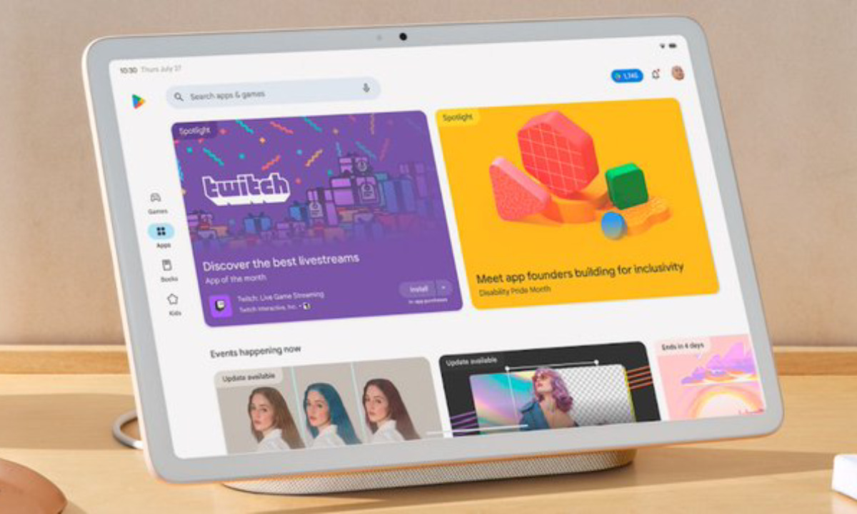 Google introduces new Play Store for large screens