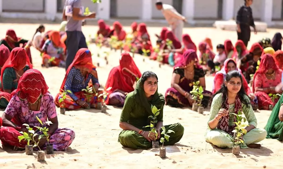 Thousands of women become ‘Harit Ram Doots’ in Rajasthan