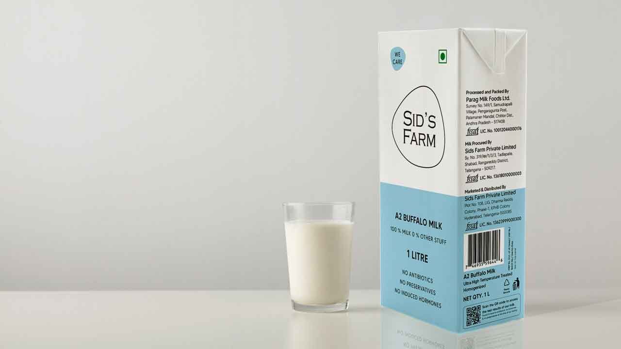 Sid’s Farm Launches 1-Lt Aseptic Pack Of A2 Buffalo Milk