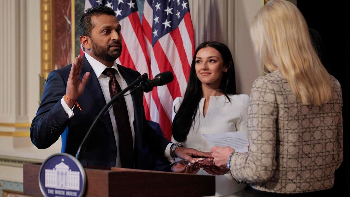 Kash Patel Sworn In as FBI Director at White House, Calls It the ...