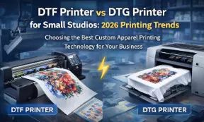 DTF Printer vs DTG Printer for Small Studios: 2026 Printing Trends
