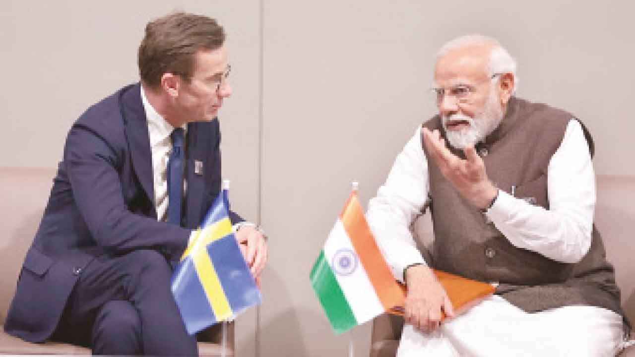 PM Modi, Swedish counterpart call for united climate action amid global ...
