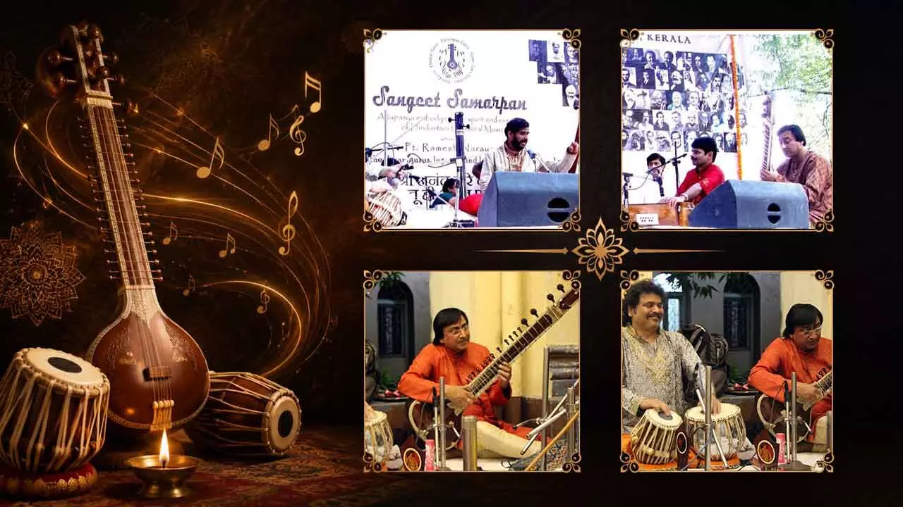 When time becomes music: Four maestros and a 36-hour Ode to Indian classical tradition!