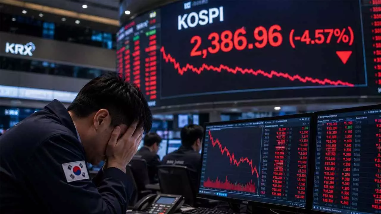 Seoul Stocks Crash Again: KOSPI Circuit Breaker Trips for the Fifth Time This Year