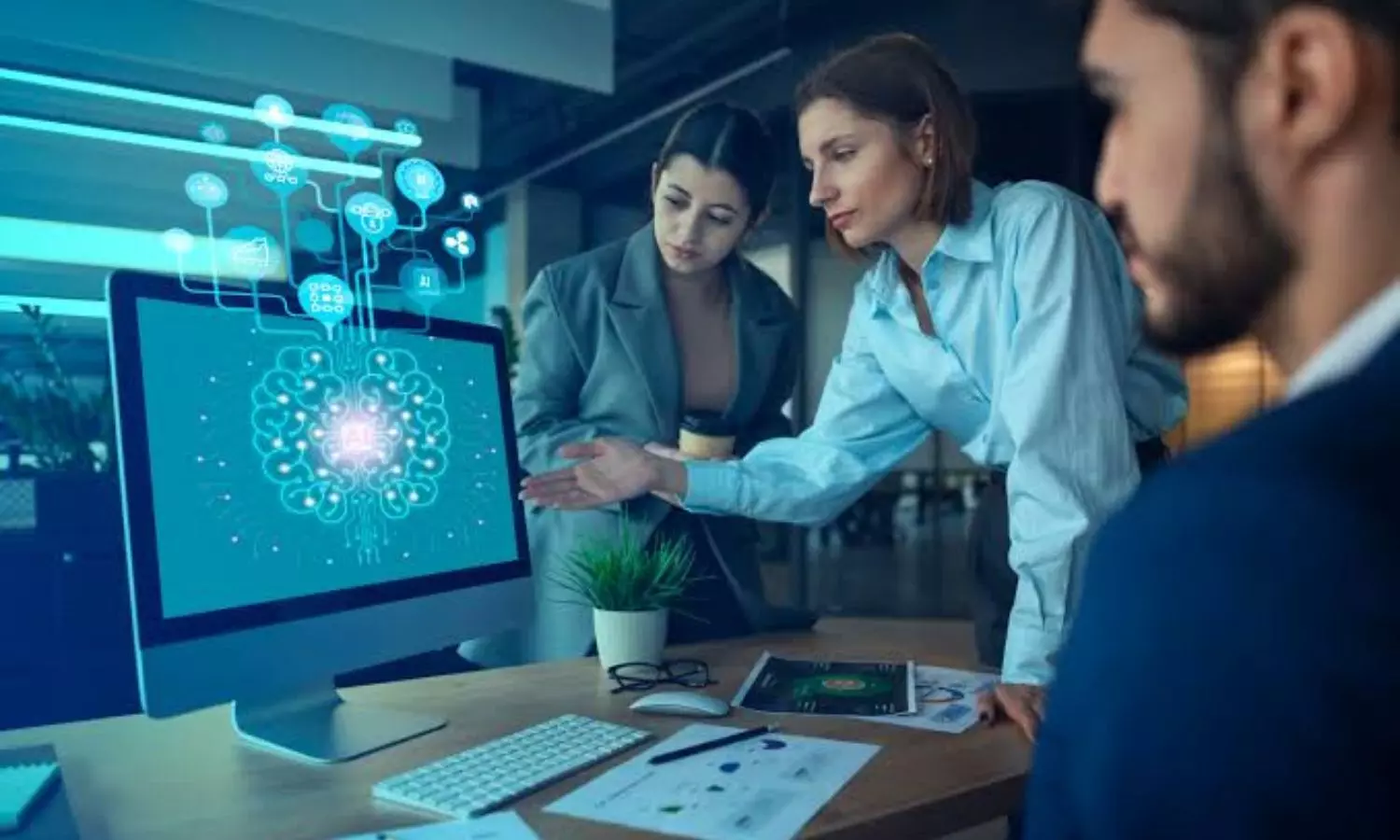 Tech titans step into AI services