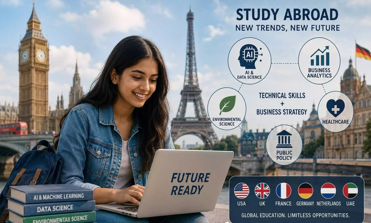 AI, Data Science Replace MBA as Top Study Abroad Choice for Indian Students