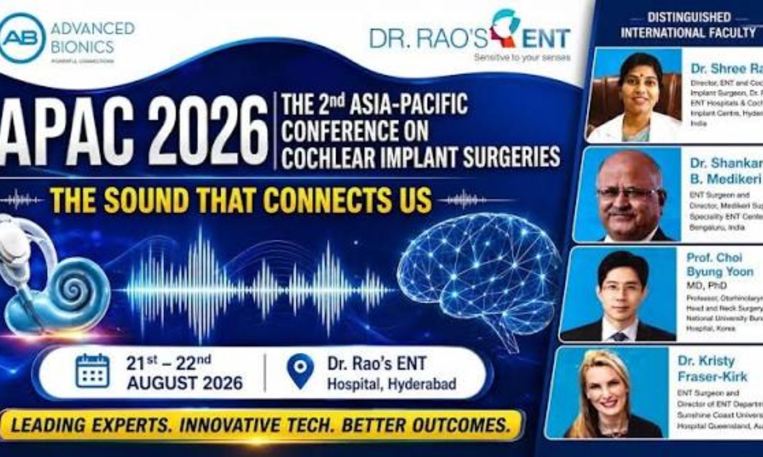 APAC cochlear implant surgeons meet in Hyderabad