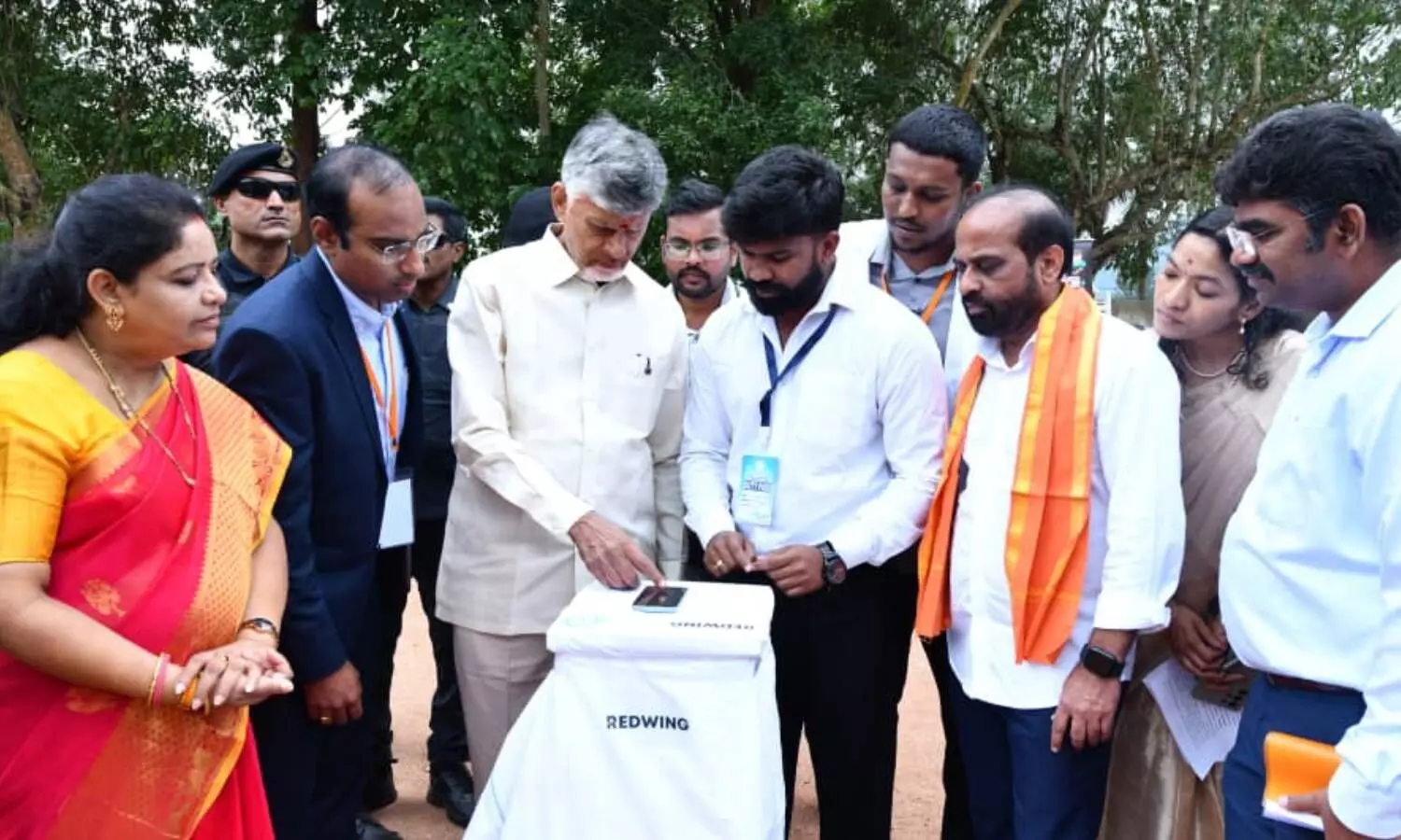 AP CM Naidu launches Sanjeevani scheme in Araku