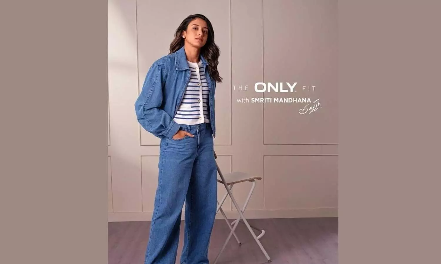 The ONLY Fit: ONLY Indias New Denim Collaboration with Smriti Mandhana The ONLY Fit: ONLY Indias New Denim Collaboration with Smriti Mandhana