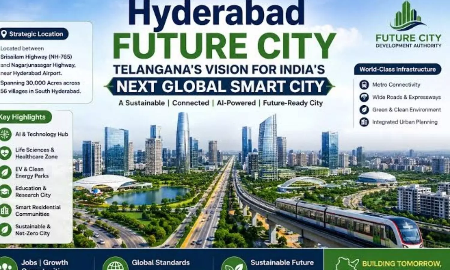 TCS and Amazon will anchor Telanganas Future City plans TCS and Amazon will anchor Telanganas Future City plans