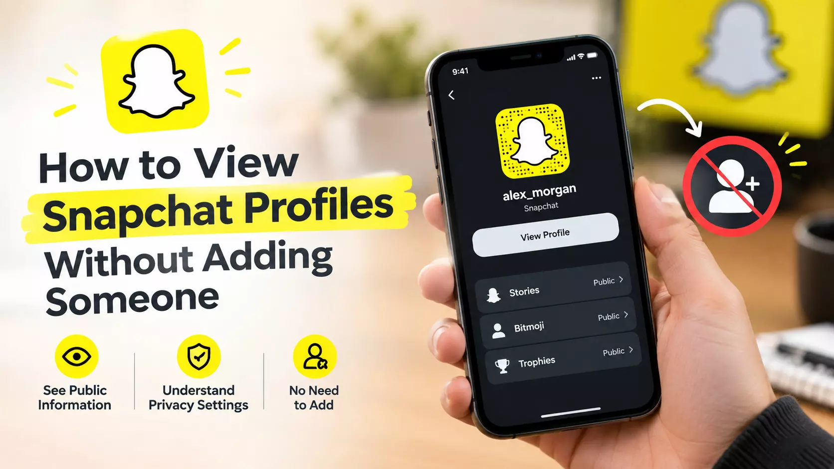 How to View Snapchat Profiles Without Adding Someone