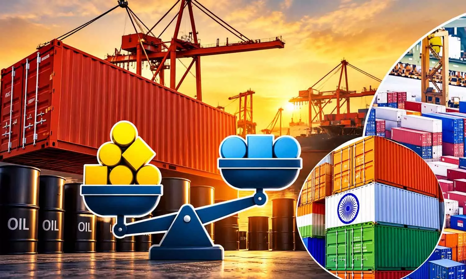 Oil shock threatens to widen India’s trade deficit Oil shock threatens to widen India’s trade deficit