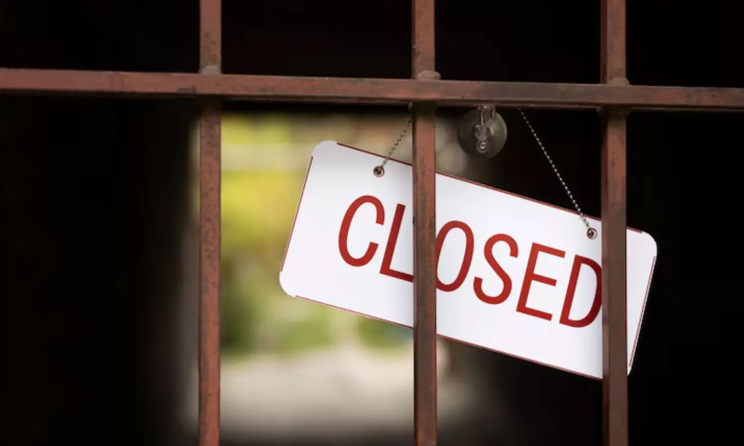 Bank Shut Down