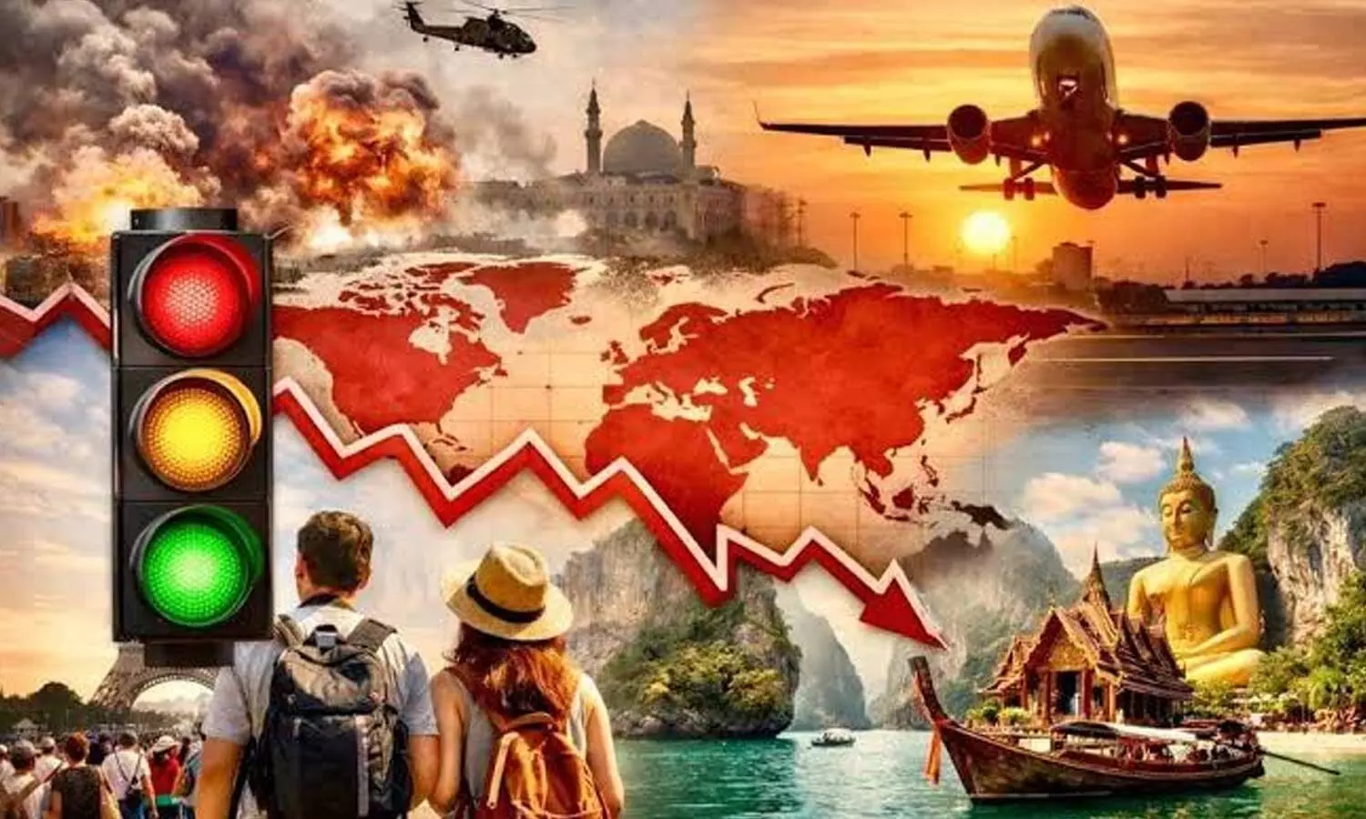 When travel plans meet global uncertainty