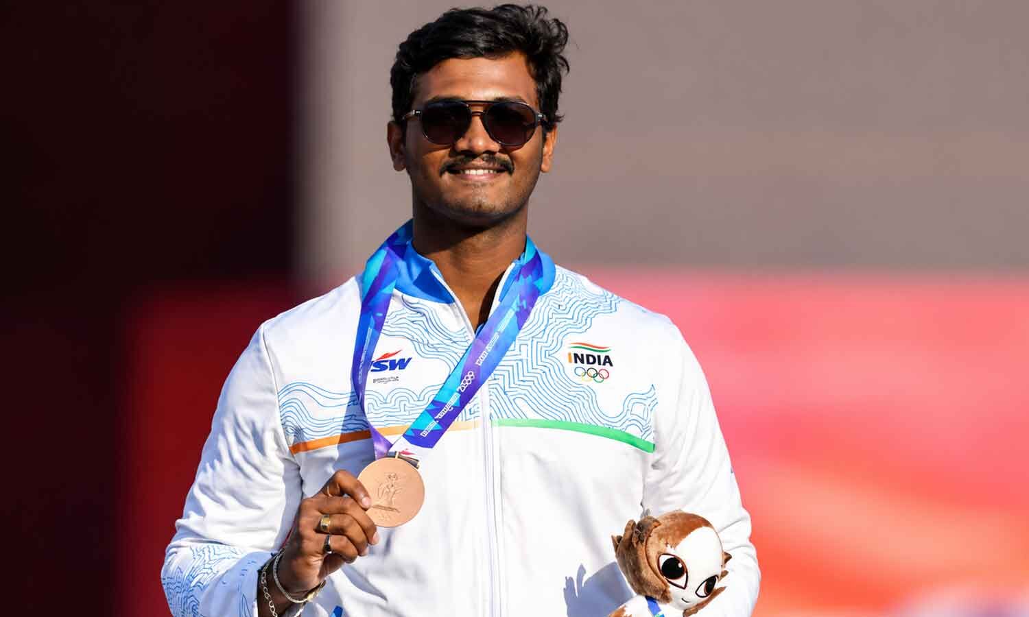HCCB celebrates two Asiad medals by archer Ganesh
