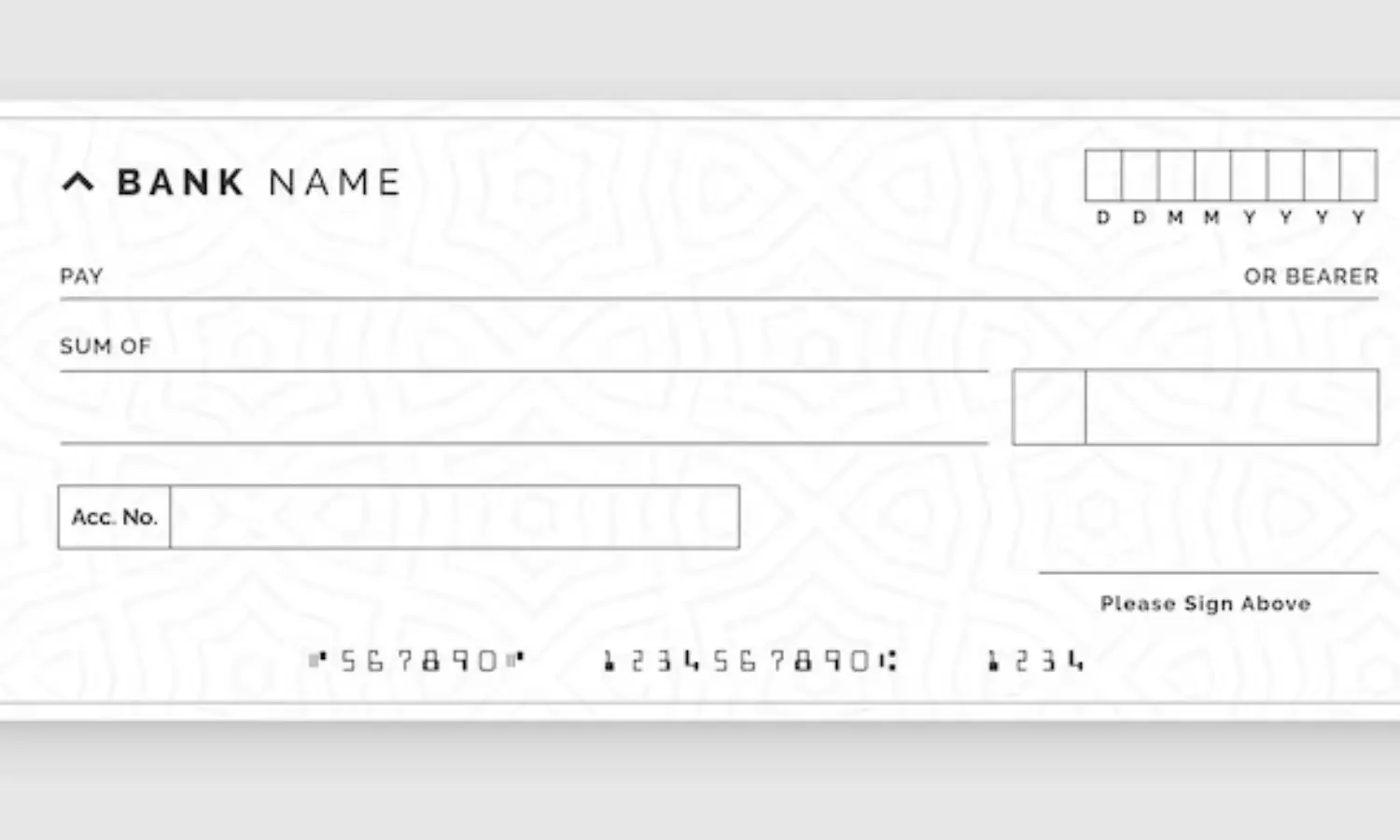 Cheque Bounce (Representation Purpose)