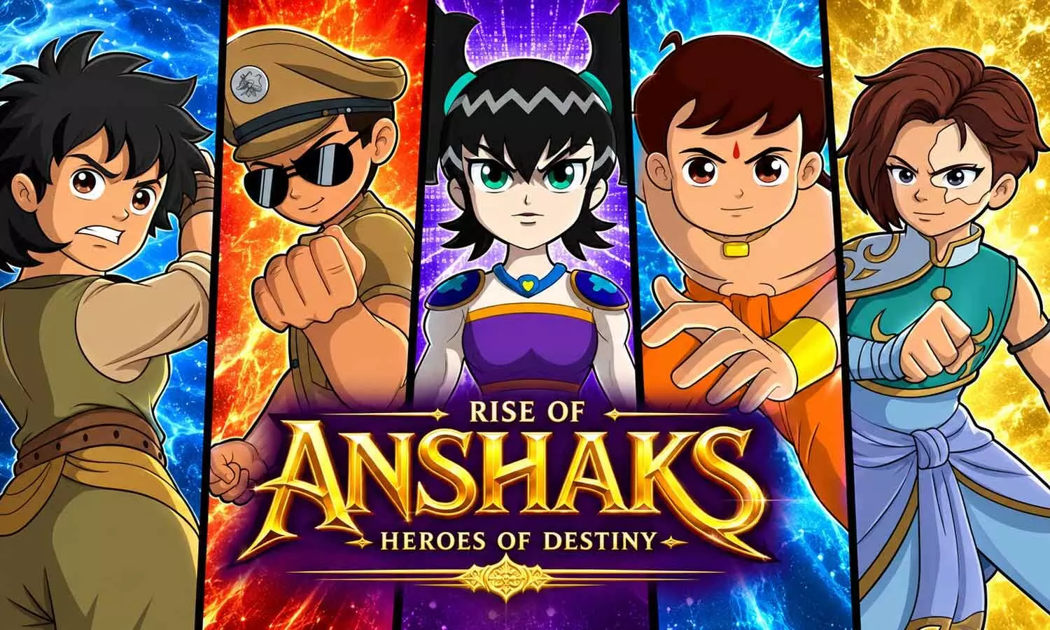 Pogo unveils anime Rise of Anshaks