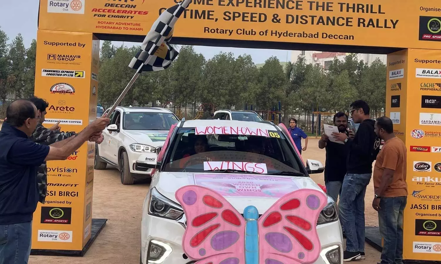 Rotary Club car rally raises funds for cancer detection