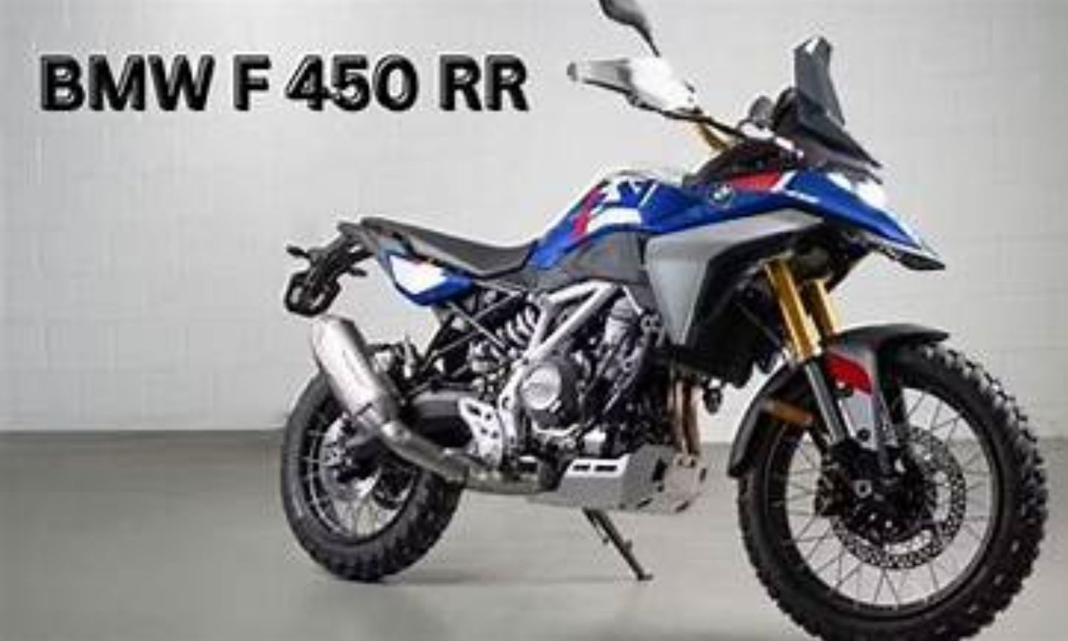 BMW Motorrad to Introduce New F 450 RR Sportbike on 15th Oct 2026