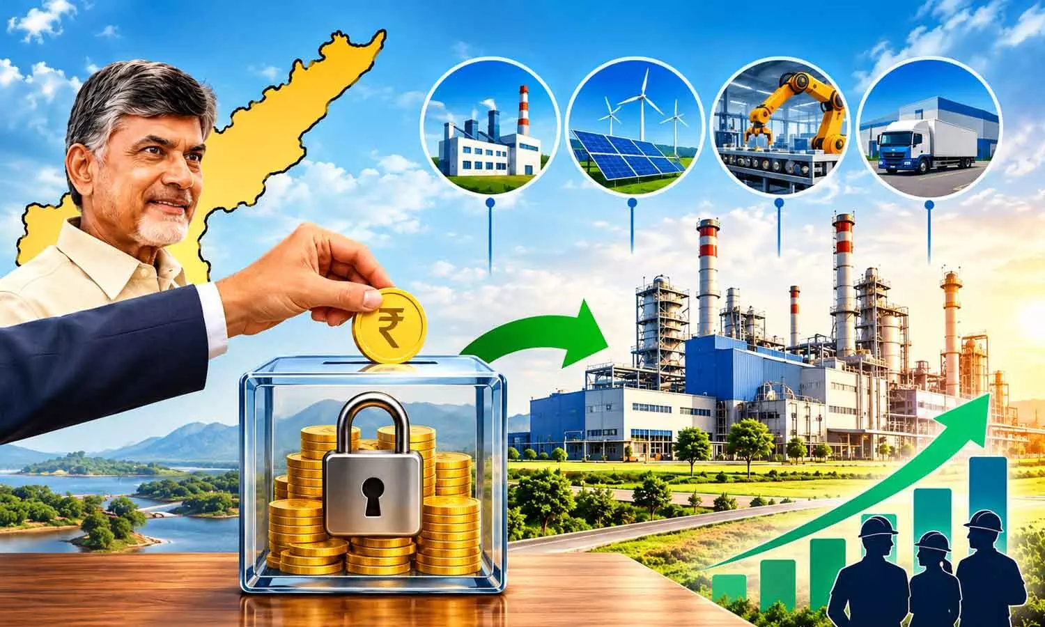AP introduces escrow-based incentive mechanism to give a fillip to industrialisation AP introduces escrow-based incentive mechanism to give a fillip to industrialisation
