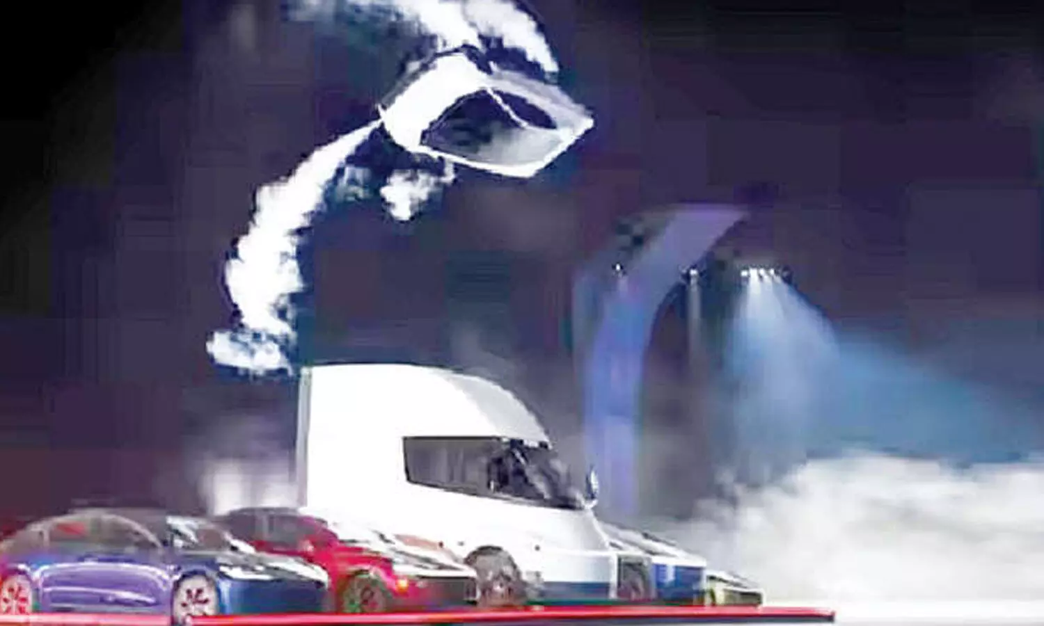 Musk unveils flying car prototype