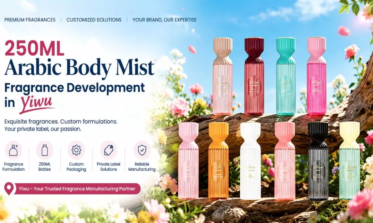 250ML Arabic Body Mist Fragrance Development in Yiwu